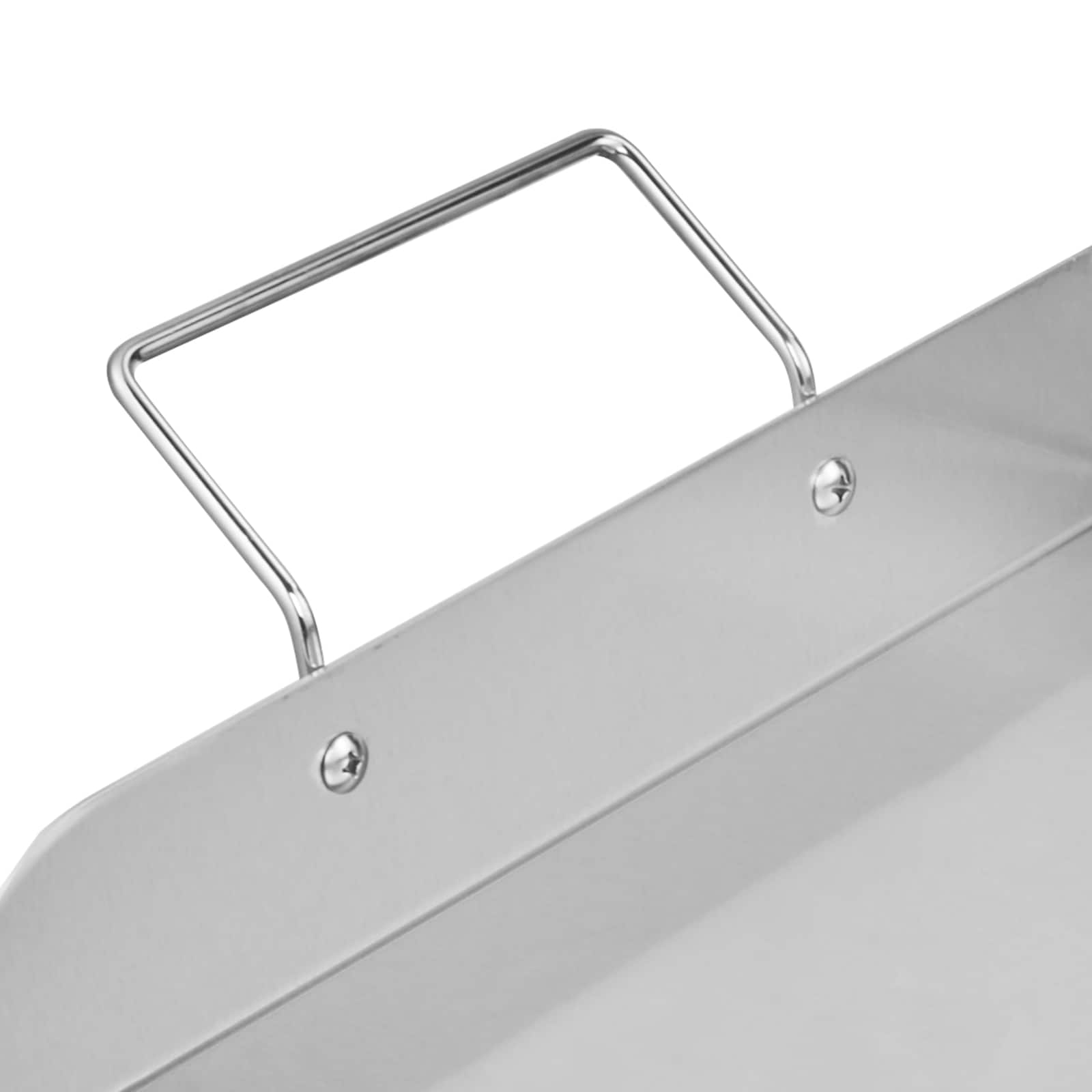 32x16 In Flat Top Griddle Stainless Steel Universal BBQ Grill Pan Cookware_voghion.com